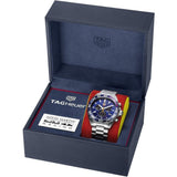 Tag Heuer Formula 1 Aston Martin Red Bull Racing Blue Dial Silver Steel Strap Watch for Men - CAZ101AB.BA0842