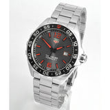 Tag Heuer Formula 1 Quartz Anthracite Dial Silver Steel Strap Watch for Men - WAZ1018.BA0842