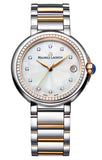 Maurice Lacroix Fiaba Date Diamonds White Mother of Pearl Dial Two Tone Steel Strap Watch for Women - FA1007-PVP23-170-1