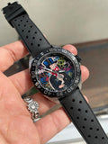 Tag Heuer Formula 1 Alec Monopoly Special Edition Black Rubber Strap Watch for Men - WAZ1119.FT8023