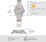 Michael Kors Pilot Quartz Silver Dial Silver Steel Strap Watch For Women - MK7368