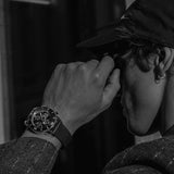 Breitling Superocean Heritage B20 Automatic 44 Black Dial Black Mesh Bracelet Watch for Men - AB2030121B1S1