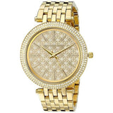 Michael Kors Darci Gold Dial Gold Steel Strap Watch for Women - MK3398
