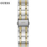 Guess Montauk Silver Dial Two Tone Steel Strap Watch for Women - W0933L5
