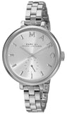 Marc Jacobs Sally Silver Dial Silver Steel Strap Watch for Women - MBM3362