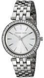 Michael Kors Darci Silver Dial Silver Stainless Steel Strap Watch for Women - MK3364