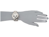 Marc Jacobs Marc Chronograph Silver Dial Silver Steel Strap Watch for Men - MBM3155
