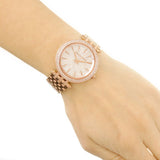 Michael Kors Darci Rose Gold Dial Rose Gold Steel Strap Watch for Women - MK3439