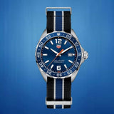 Tag Heuer Formula 1 Quartz Blue Dial Two Tone NATO Strap Watch for Men - WAZ1010.FC8197