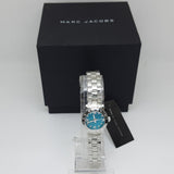 Marc Jacobs Amy Blue Dial Silver Steel Strap Watch for Women - MBM3274