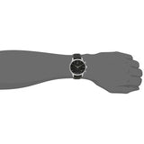 Tissot Tradition Chronograph Black Dial Black Leather Strap Watch For Men - T0636171605700