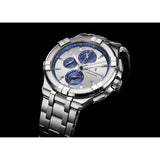 Maurice Lacroix Aikon Chronograph Silver Dial Silver Steel Strap Watch for Men - AI1018-SS002-131-1