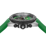 Tag Heuer Formula 1 Chronograph Green Dial Green Rubber Strap Watch for Men - CAZ101AP.FT8056