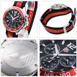 Tag Heuer Formula 1 McLaren Limited Edition Chronograph Black Dial Two Tone NATO Strap Watch for Men - CAZ1112.FC8188