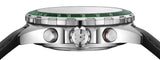 Tag Heuer Formula 1 Calibre 16 Automatic Chronograph Green Dial Black Leather Strap Watch for Men - CAZ2016.FC6473