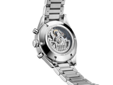 Tag Heuer Carrera Automatic Chronograph Black Dial Silver Steel Strap Watch for Men - CBK2110.BA0715