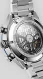Tag Heuer Carrera Chronograph Blue Dial Silver Steel Strap Watch for Men - CBN2A1A.BA0643