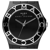 Marc Jacobs Black Dial Black Ceramic Strap Watch for Women - MBM9501