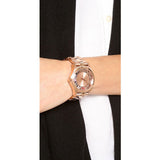 Marc Jacobs Henry Skeleton Rose Gold Dial Rose Gold Steel Strap Watch for Women - MBM3264