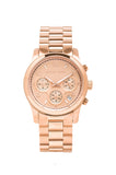 Michael Kors Cooper Rose Gold Rose Gold Steel Strap Watch for Women - MK6275