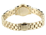 Marc Jacobs Henry Dinky Gold Dial Gold Steel Strap Watch for Women - MBM3199