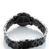 Marc Jacobs Marc Black Dial Black Steel Strap Watch for Women - MBM8673