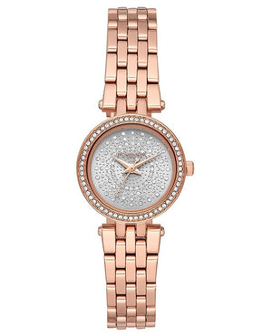 Michael Kors Darci Rose Gold Dial Rose Gold Steel Strap Watch for Women - MK3439