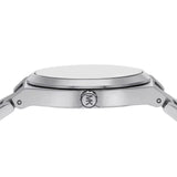 Michael Kors Lennox Three Hand Silver Dial Silver Steel Strap Watch For Women - MK7393