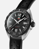 Tag Heuer Formula 1 Quartz Black Dial Black Rubber Strap Watch for Men - WAZ1110.FT8023
