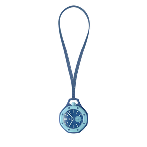 Swatch x AP Royal Pop Blue Dial Blue Leather Lanyard Watch for Men - Lan Ba