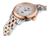 Tissot Le Locle Lady Automatic Diamonds Silver Dial Two Tone Steel Strap Watch For Women - T006.207.22.036.00