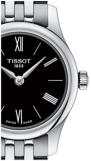Tissot T Classic Tradition 5.5 Lady Black Dial Watch For Women - T063.009.11.058.00