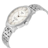 Tissot T Classic Chemin Des Tourelles Silver Dial Silver Steel Strap Watch For Men - T099.408.11.038.00