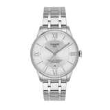 Tissot T Classic Chemin Des Tourelles Silver Dial Silver Steel Strap Watch For Men - T099.408.11.038.00