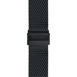 Tissot T Classic PR 100 Chronograph Black Dial Black Mesh Bracelet Watch For Men - T101.417.33.051.00
