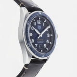 Tag Heuer Autavia Calibre 5 Automatic Blue Dial Brown Leather Strap Watch for Men - WBE5116.FC8266