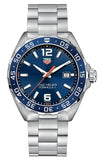 Tag Heuer Formula 1 Quartz Blue Dial Silver Steel Strap Watch for Men - WAZ1010.BA0842