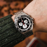 Tag Heuer Formula 1 Chronograph Black Dial Silver Steel Strap Watch for Men - CAZ101E.BA0842