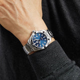Tag Heuer Aquaracer Blue Dial Silver Steel Strap Watch for Women - WAY131S.BA0748