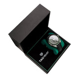 Tag Heuer Formula 1 Calibre 16 Automatic Chronograph Green Dial Black Leather Strap Watch for Men - CAZ2016.FC6473