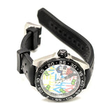 Tag Heuer Formula 1 Alec Monopoly Special Edition Black Rubber Strap Watch for Men - WAZ1119.FT8023