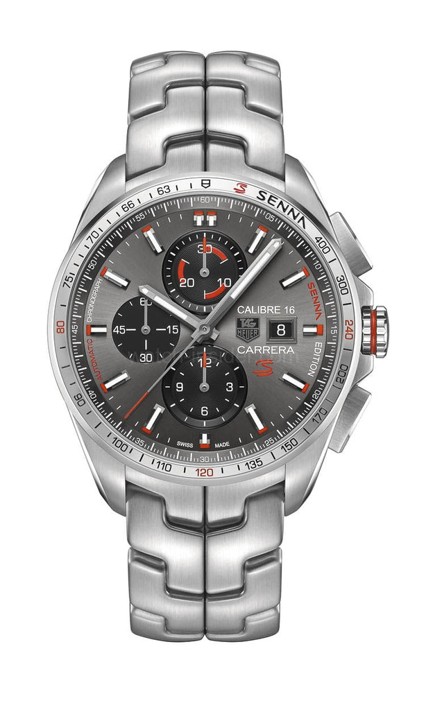 Tag Heuer Formula 1 Special Edition Chronograph Grey Dial Silver Steel Strap Watch for Men - CAZ1012.BA0883