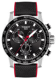 Tissot Supersport Vuelta Special Edition Chrono Black Dial Black Nylon Strap Watch for Men - T125.617.17.051.01