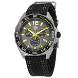 Tag Heuer Formula 1 Chronograph Grey Dial Black Nylon Strap Watch for Men - CAZ101AG.FC8304
