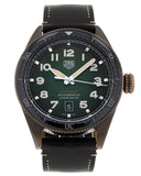 Tag Heuer Autavia Olive Green Dial Watch for Men - WBE5190.FC8268