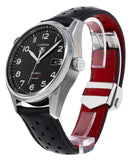 Tag Heuer Carrera Calibre 5 Drive Timer Black Dial Black Leather Strap Watch for Men - WAR2A10.FC6337