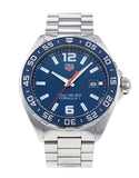 Tag Heuer Formula 1 Quartz Blue Dial Silver Steel Strap Watch for Men - WAZ1010.BA0842