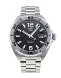 Tag Heuer Formula 1 Automatic Black Dial Silver Steel Strap Watch for Men - WAZ2113.BA0875