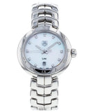 Tag Heuer Link Diamonds Mother of Pearl Dial Silver Steel Strap Watch for Women -  WAT1417.BA0954