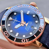 Tissot Seastar 1000 Powermatic 80 Blue Dial Blue Nylon Strap Watch for Men - T120.407.37.041.00